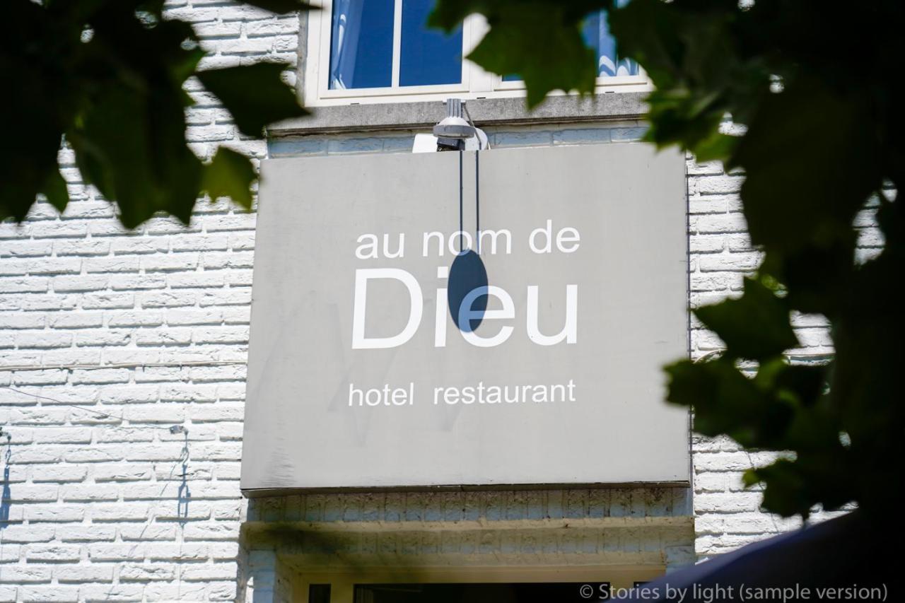 Hotel Au Nom De Dieu Dilsen-Stokkem Exterior foto